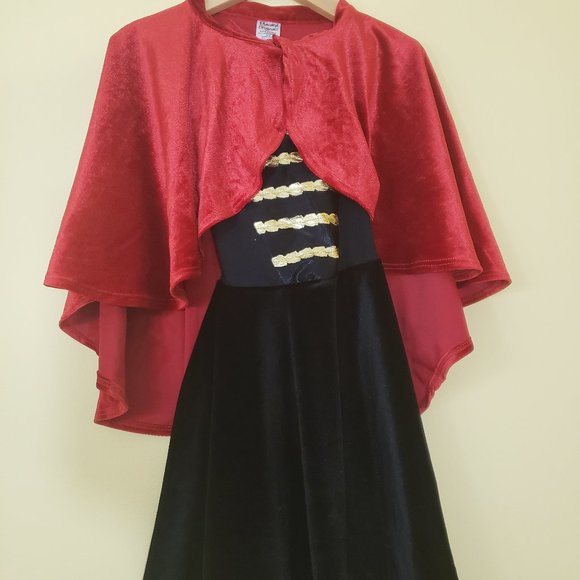 Placard Originals The Greatest Showman Inspired dress and cape size 2 NEW - Picture 1 of 5